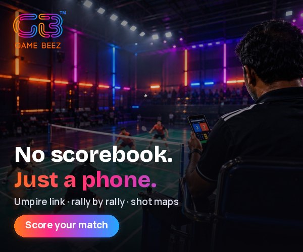 No scorebook. Just a phone.